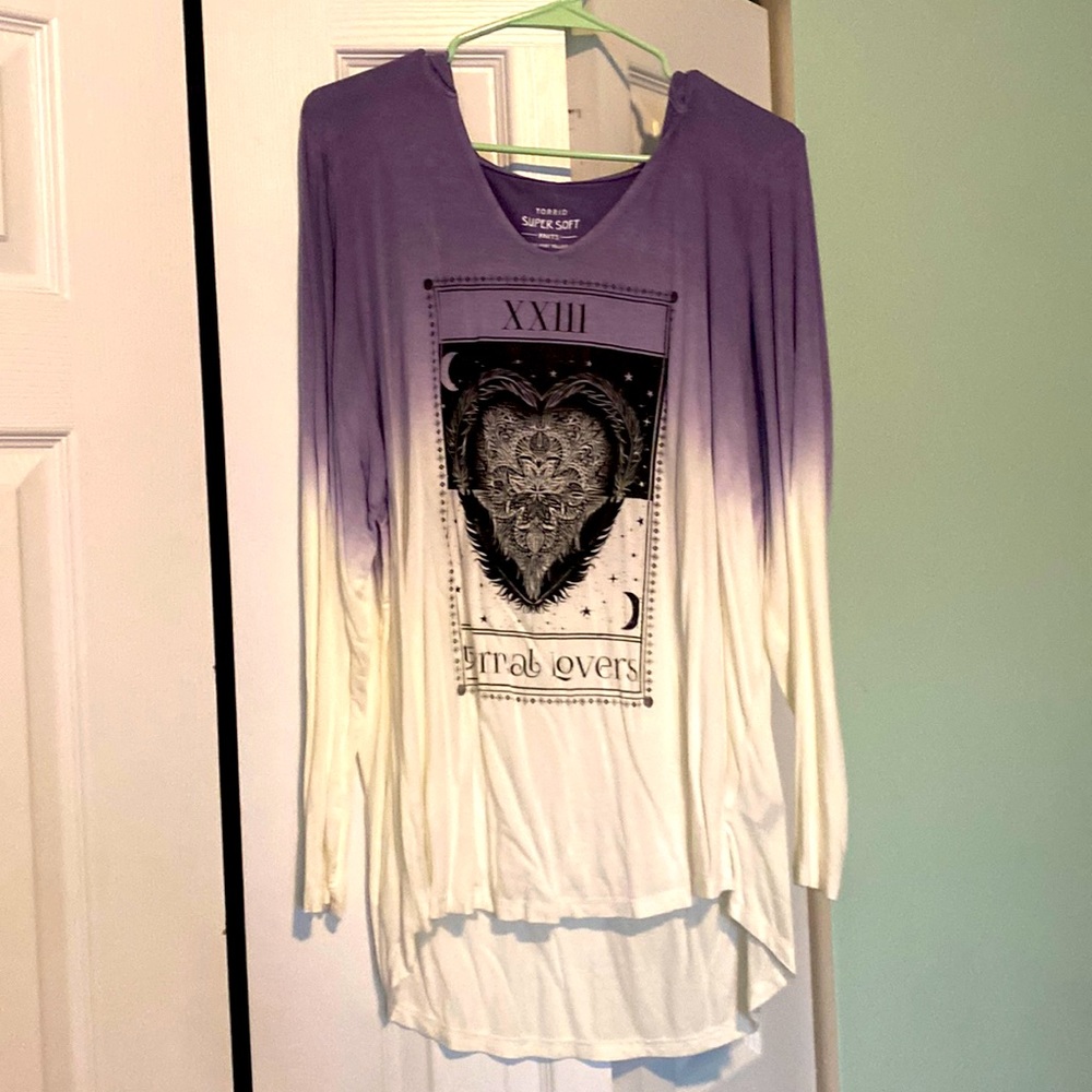 Torrid size 2 super soft lightweight hoodie